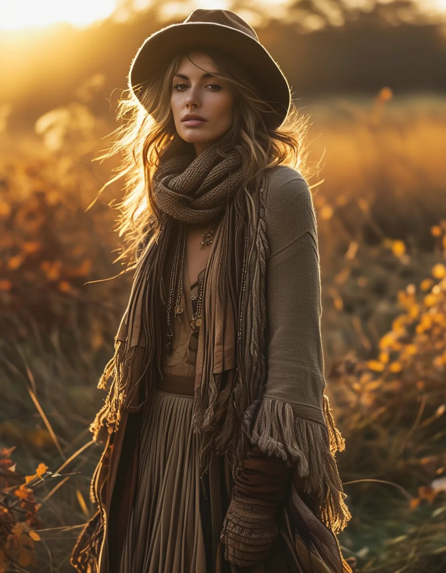 Boho for Fall: Layering the Free-Spirit Wardrobe Into the Cold Season